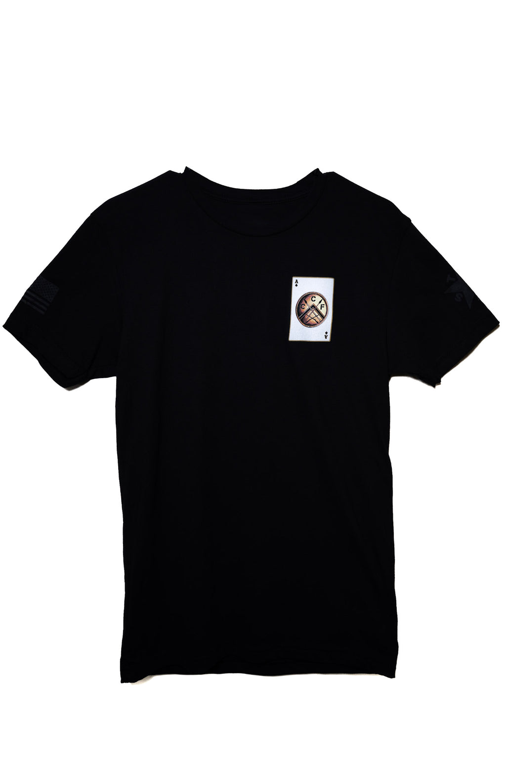CCF Death Card Short Sleeve Shirt Black