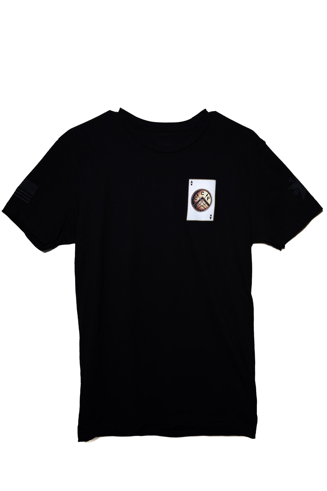CCF Death Card Short Sleeve Shirt Black